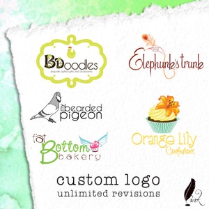 Logo Design, Custom Logo Design, Logo, Logos, Photography Logo, Business Logo, Branding Logo, Custom Logo, Shop logo image 5