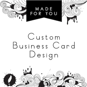 Tarjetas de presentación personalizadas o tarjetas para mamá