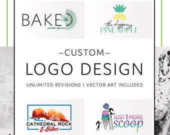 Aangepast logo-ontwerp, professionele bedrijfsbranding