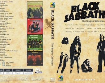 BLACK SABBATH the Video Singles Hits Collection Dvd - Etsy