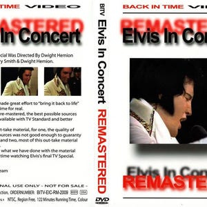 Elvis in concert 1977 dvd - Etsy 日本