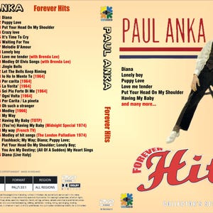 Paul Anka Forever Hits Collection Video DVD