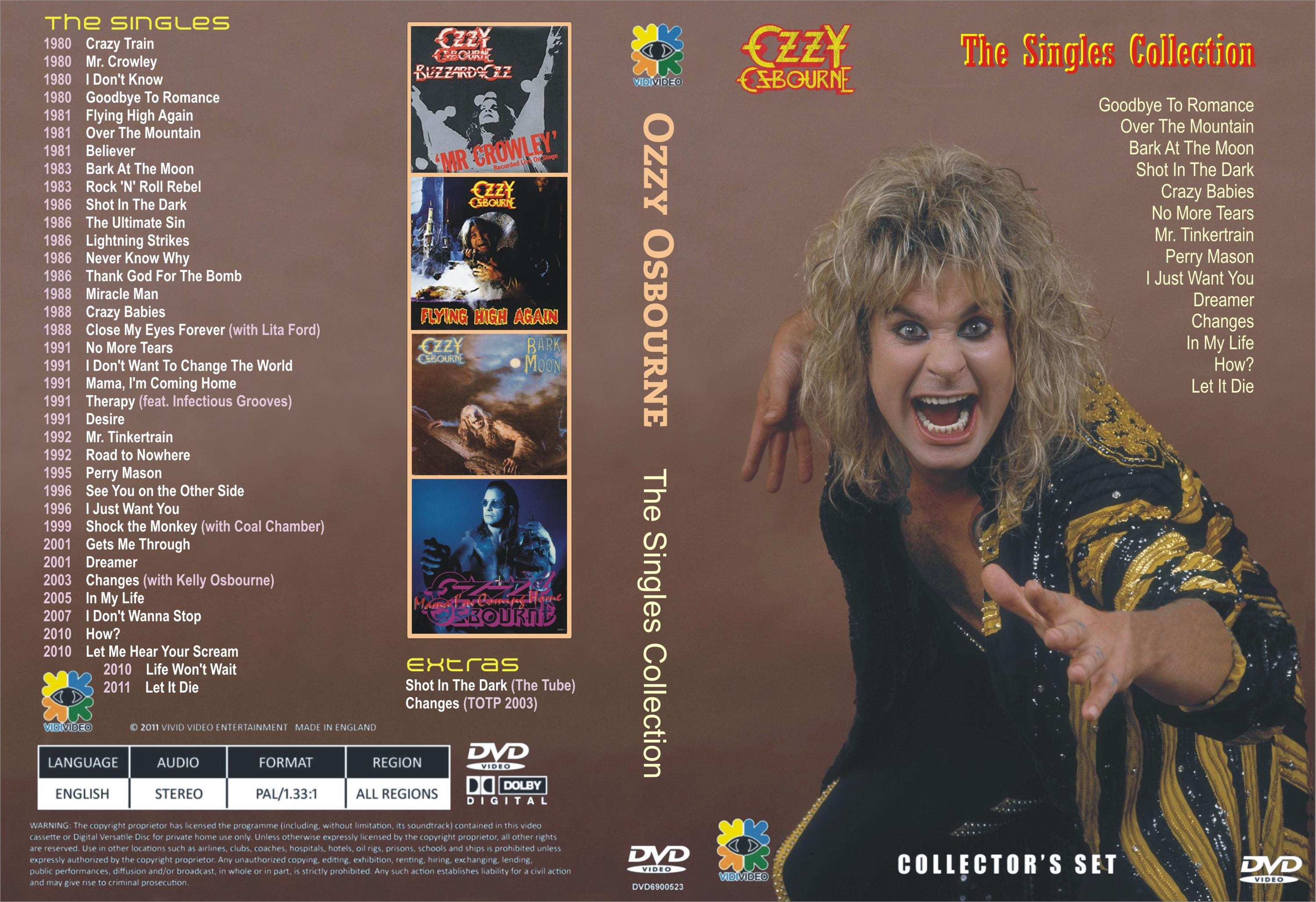 Ozzy Osbourne the Video Singles Collection DVD - Etsy Ozzy Osbourne the Video Singles Collection DVD - Etsy