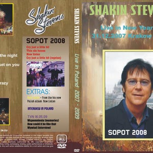 Shakin Steven Live Sopot Poland 2007 2009 DVD