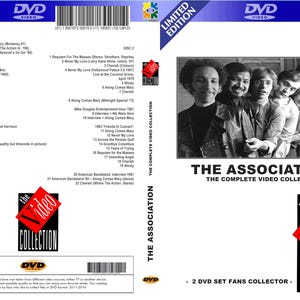THE ASSOCIATION COMPLETE video collection 2 dvd set