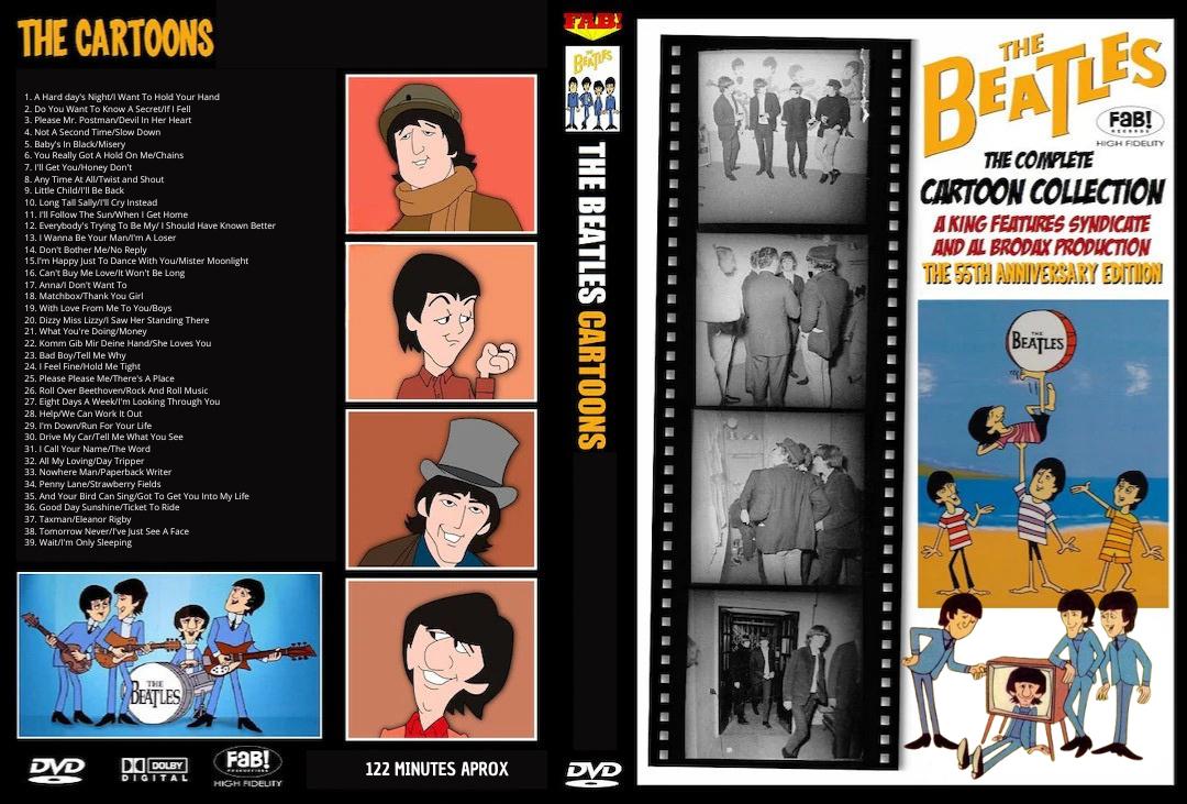 Un cartone animato dei Beatles con una band chiamata Beatles. | Immagine Premium generata dall'IA