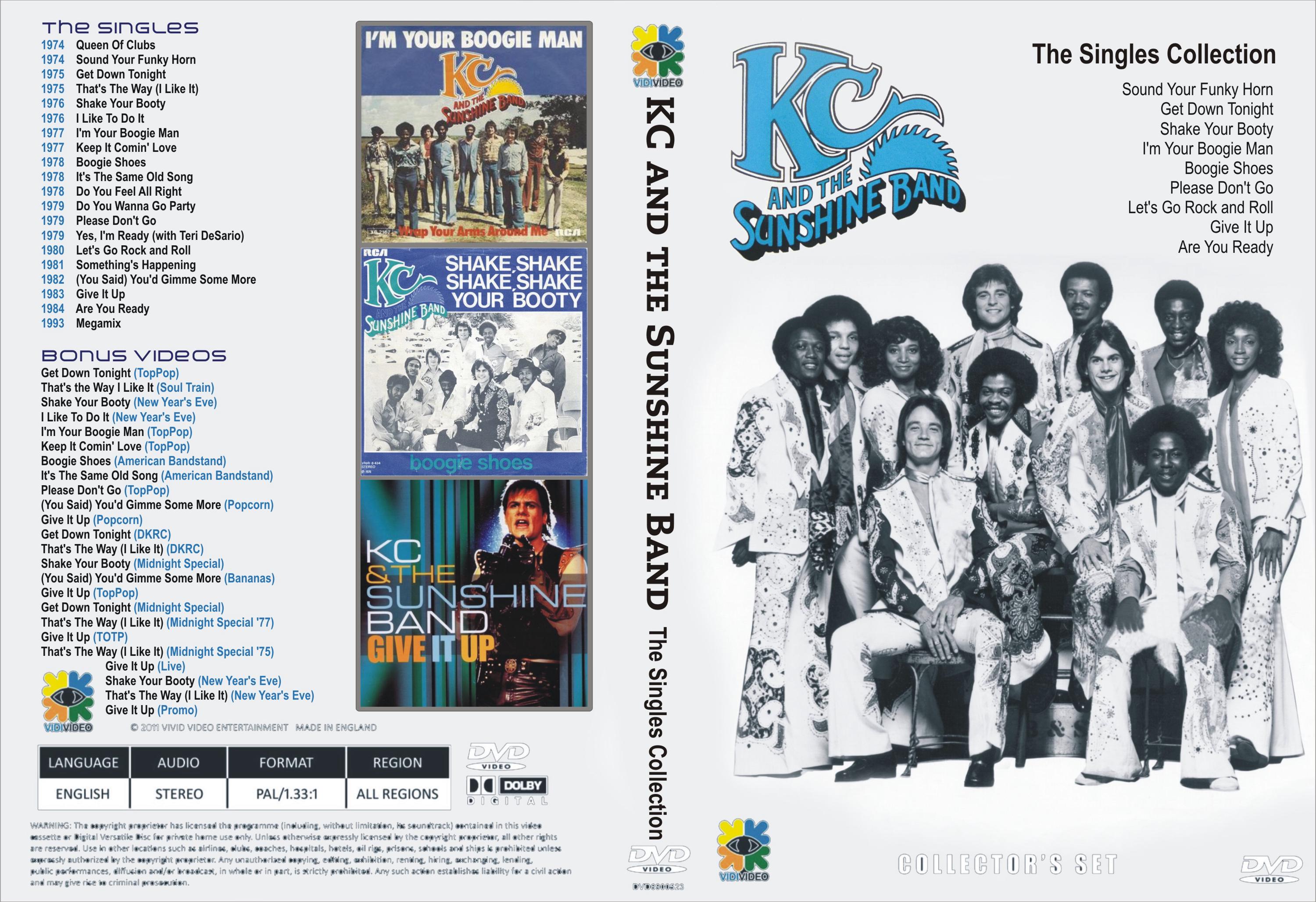 Kc and the Sunshine Band the Singles Collection DVD - Etsy
