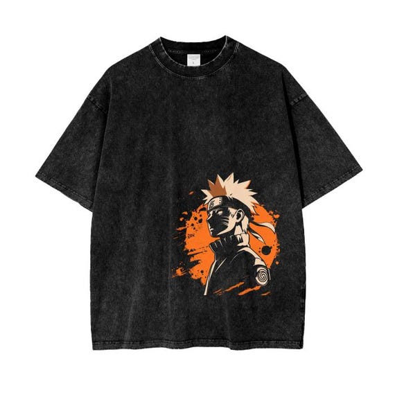 Anime Inspired Shirt, Vintage Pump Cover, Naruto, Sasuke