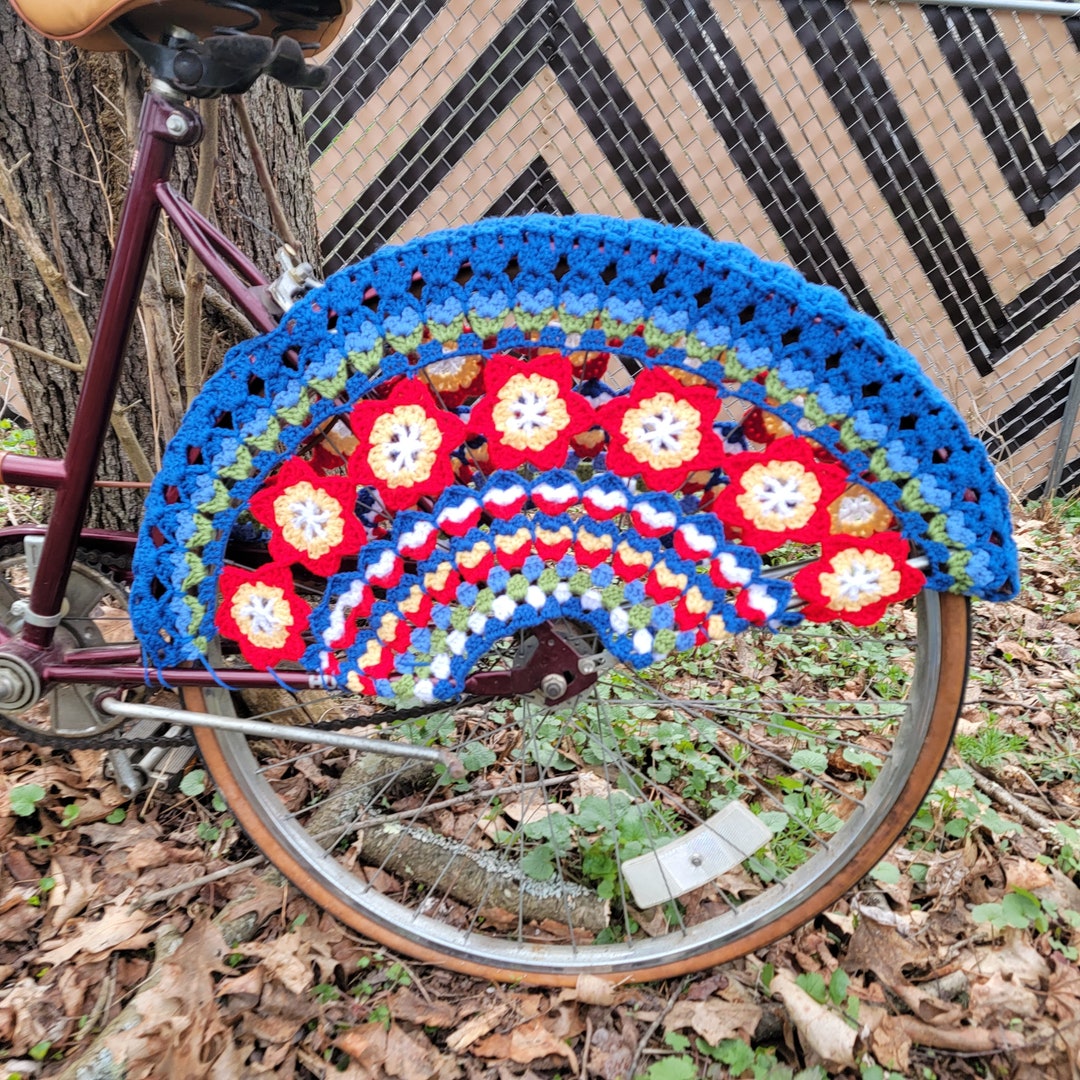 Rear Wheel Flower Bike Skirt/dress Guard Bicycle Skirt/dress Guard Bike