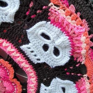 Skulls Crochet Spare Tire Cover image 4