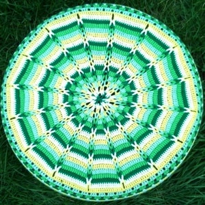 Braided Spokes Crochet Spare Tire Cover