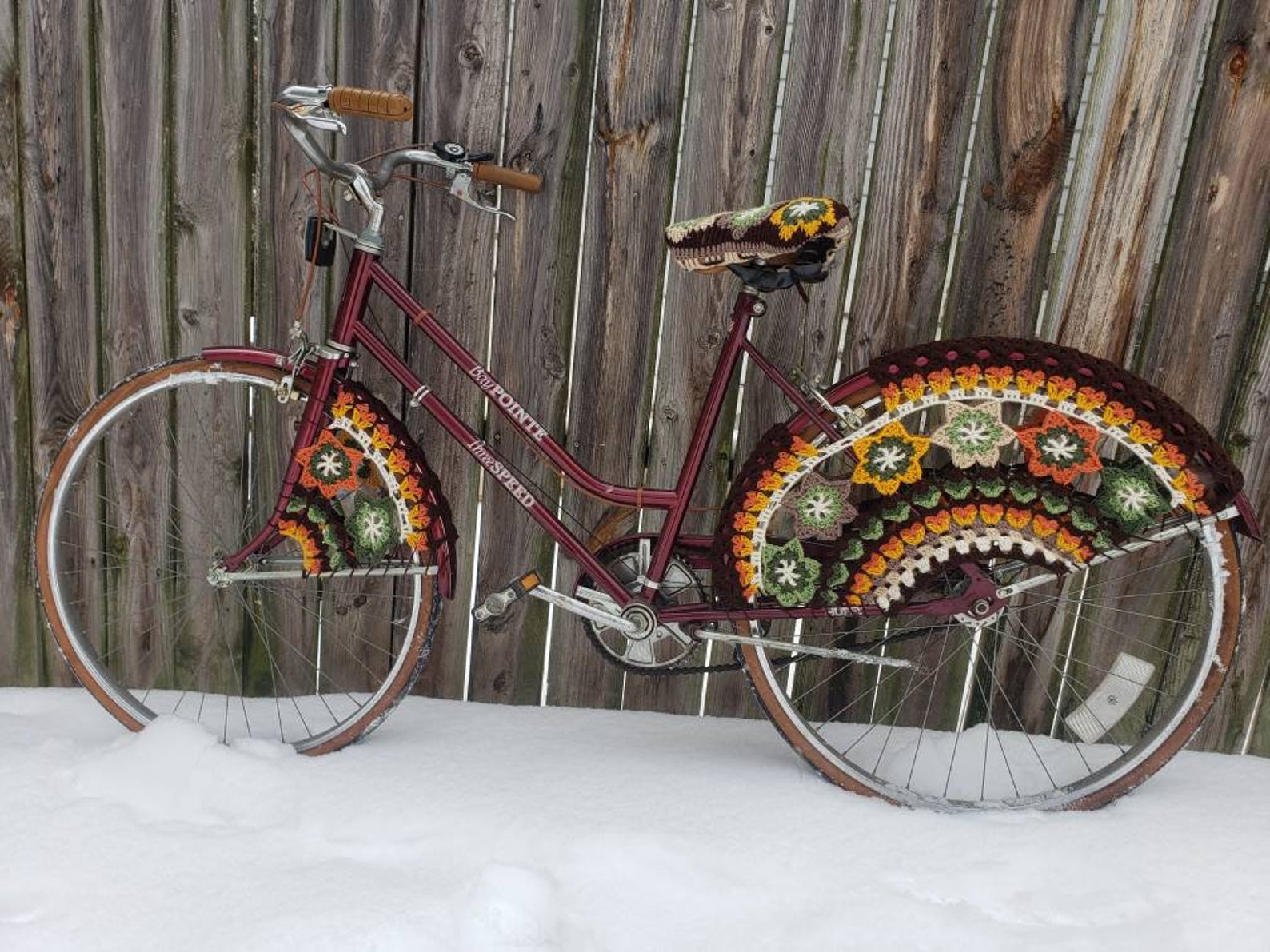 Bike croche skirt