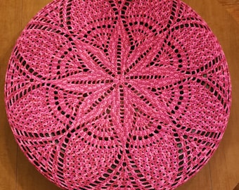 Starburst Crochet Spare Tire Cover