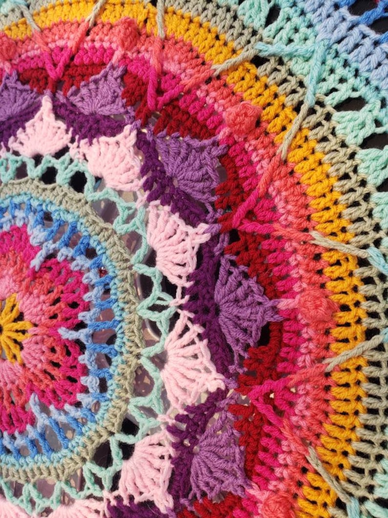Sophie's Garden Crochet Spare Tire Cover image 7