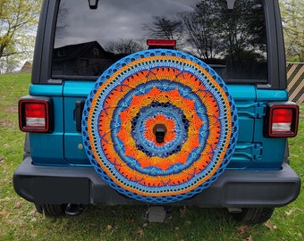 Sophies Garden Crochet Spare Tire Cover