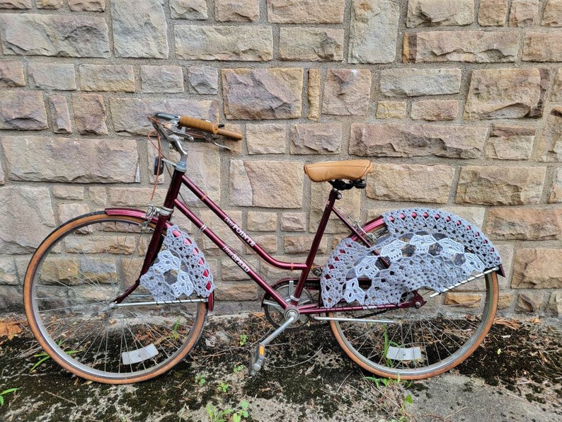 Skull Bike Skirt/dress Guard Bicycle Skirt/dress Guard Etsy