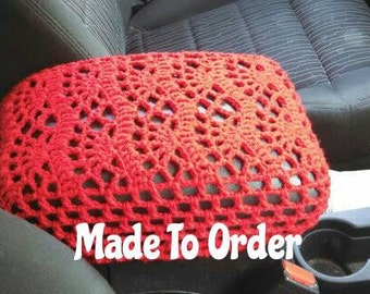 Crochet Center Console Cover