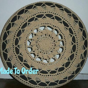Lacy Crochet Spare Tire Cover
