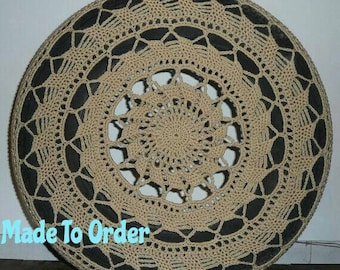 Lacy Crochet Spare Tire Cover