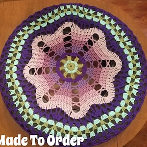 Timewarp Crochet Spare Tire Cover