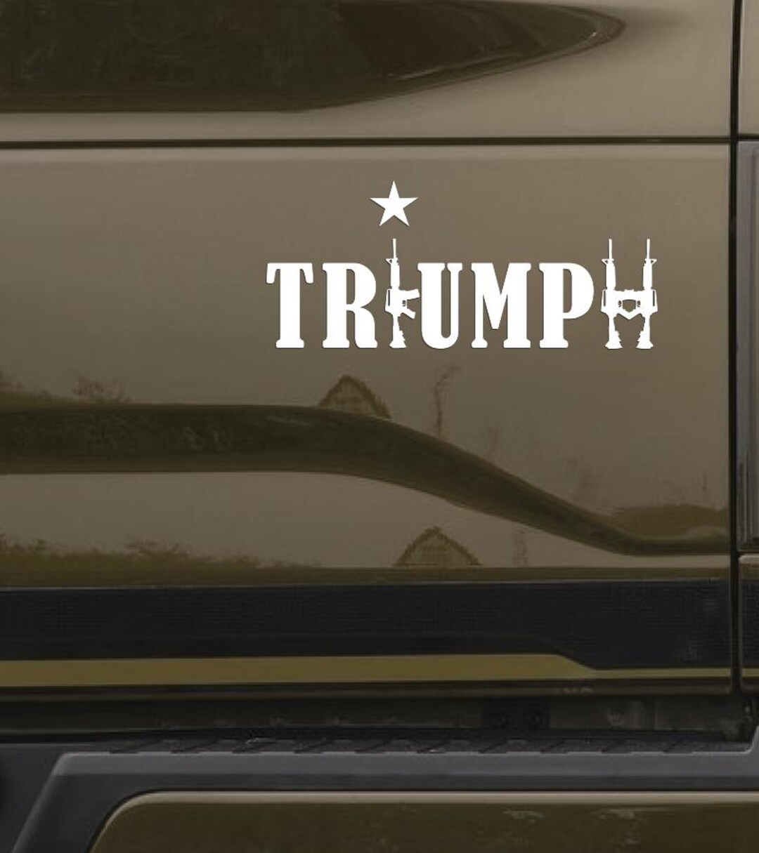 Trump Decal, Trump 2025 Vinyl Decal, Trump Train Decals, MAGA Car ...