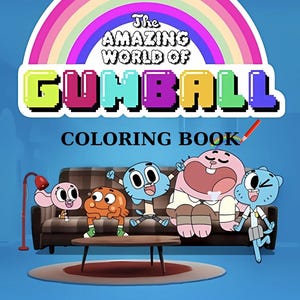 Gumball PDF book for kids, printable activity book, fun digital download, educational worksheet, Instant download, Gumball PDF