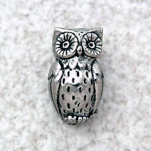 Green Girl Studios Pewter Woodland Scene Bead Etsy