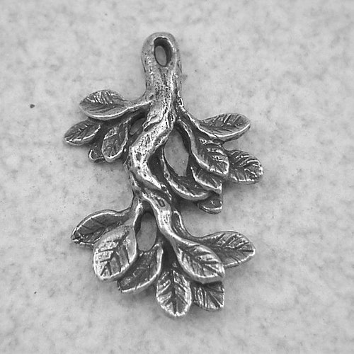 Green Girl Studios Pewter Snail Dangle Charm Etsy