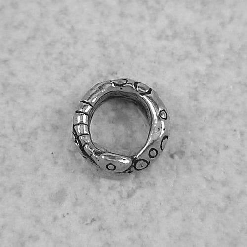 Green Girl Studios Pewter Bubo Owl Bead Etsy