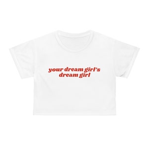 Dream Girl Crop Tee (AOP)