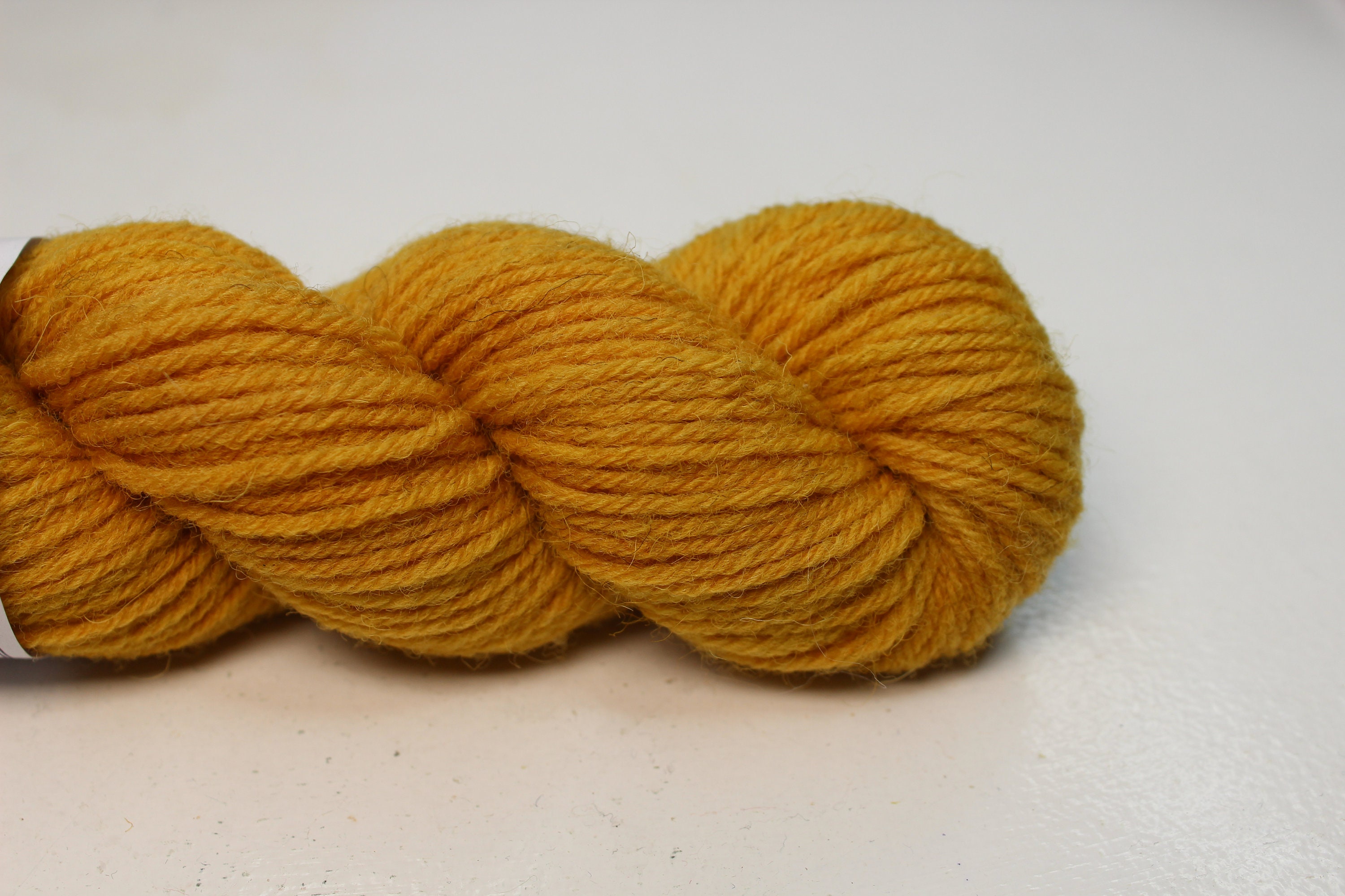 Firecrest hand dyed with onion skins Pure Merino Wool 4 Ply