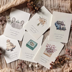 Timeless Love – Hochzeitskarte, Handgemachte Karte zur Hochzeit, Glückwunschkarte für einen besonderen Tag