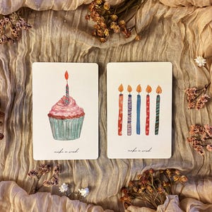 Make a Wish – Geburtstagsgrußkarte, Einzigartige Karte für Geburtstagswünsche, Karte für eine besondere Geburtstagsfeier
