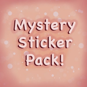 Mystery Sticker Pack