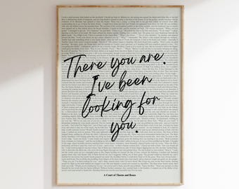 ACOTAR Wall Art Print, ACOMAF, Velaris, boekcitaten wordt afgedrukt, leesgrage poster, boekenliefhebber Art Print, digitale download, afdrukbaar