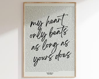 Impresión de citas de libros, cita de Iron Flame, Rebecca Yarros, cita de Xaden Riorson, cita del capítulo 36, arte mural, póster para amantes de los libros, imprimible