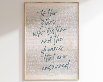 ACOTAR Wall Art Print, ACOMAF, Velaris, boekcitaten wordt afgedrukt, leesgrage poster, boekenliefhebber Art Print, digitale download, afdrukbaar