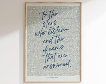 ACOTAR Wall Art Print, ACOMAF, Velaris, Book Quotes Prints, Bookish Poster, Book Lover Art Print, Digital Download, Printable