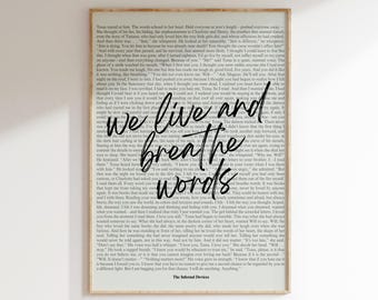 Les dispositifs infernaux, art mural livresques fantastiques, impression de citation de livre, affiche livresques, impression d'art amateur de livres, téléchargement numérique, imprimable