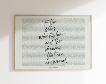 ACOTAR Wall Art Print, ACOMAF, Velaris, Book Quotes Prints, Bookish Poster, Book Lover Art Print, Digital Download, Printable