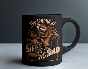 Sleepy Hallow-mok Halloween-mok zwarte koffiekop