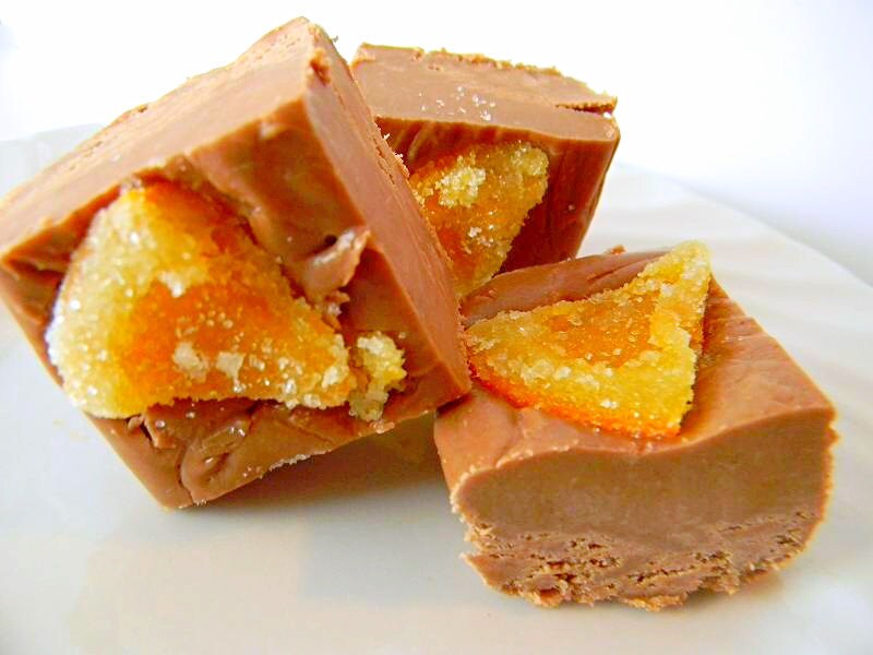Julie's Fudge MILK CHOCOLATE ORANGE One Pound Etsy