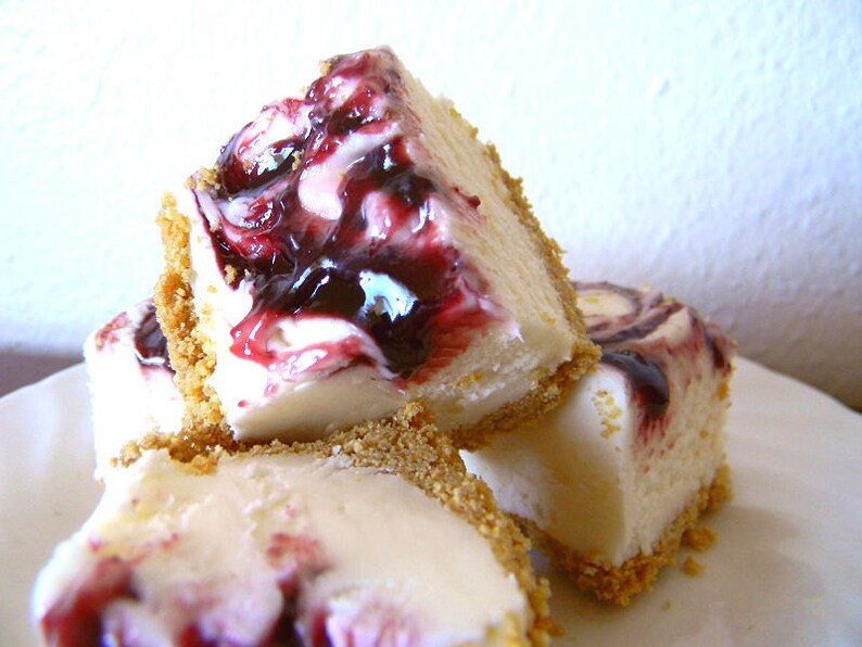 Julie's Fudge BLACKBERRY CHEESECAKE With Graham Cracker Etsy