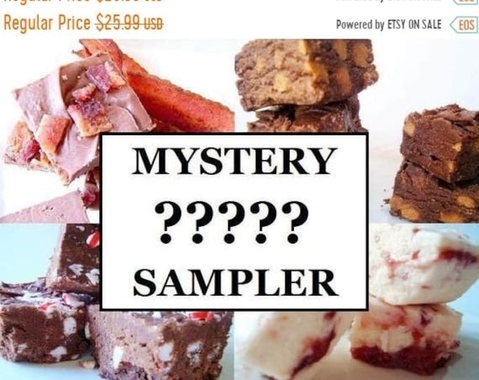 Julie's Fudge - MYSTERY It's a Dream Sampler Pack - Four Flavors - One Pound