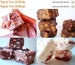 Julie's Fudge - Mini SAMPLER Pack - THREE Flavors - Three Quarter Pound 