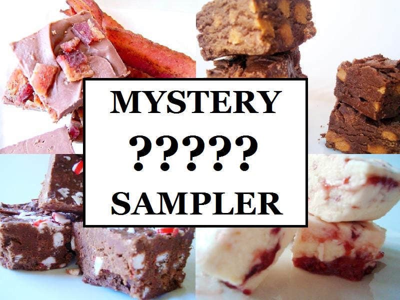 Julie's Fudge MYSTERY Fudge Lover's Sampler Pack Etsy