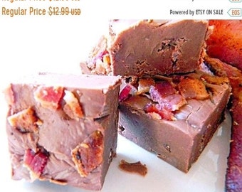 Julie's Fudge - Milk Chocolate MAPLE BACON - Half Pound