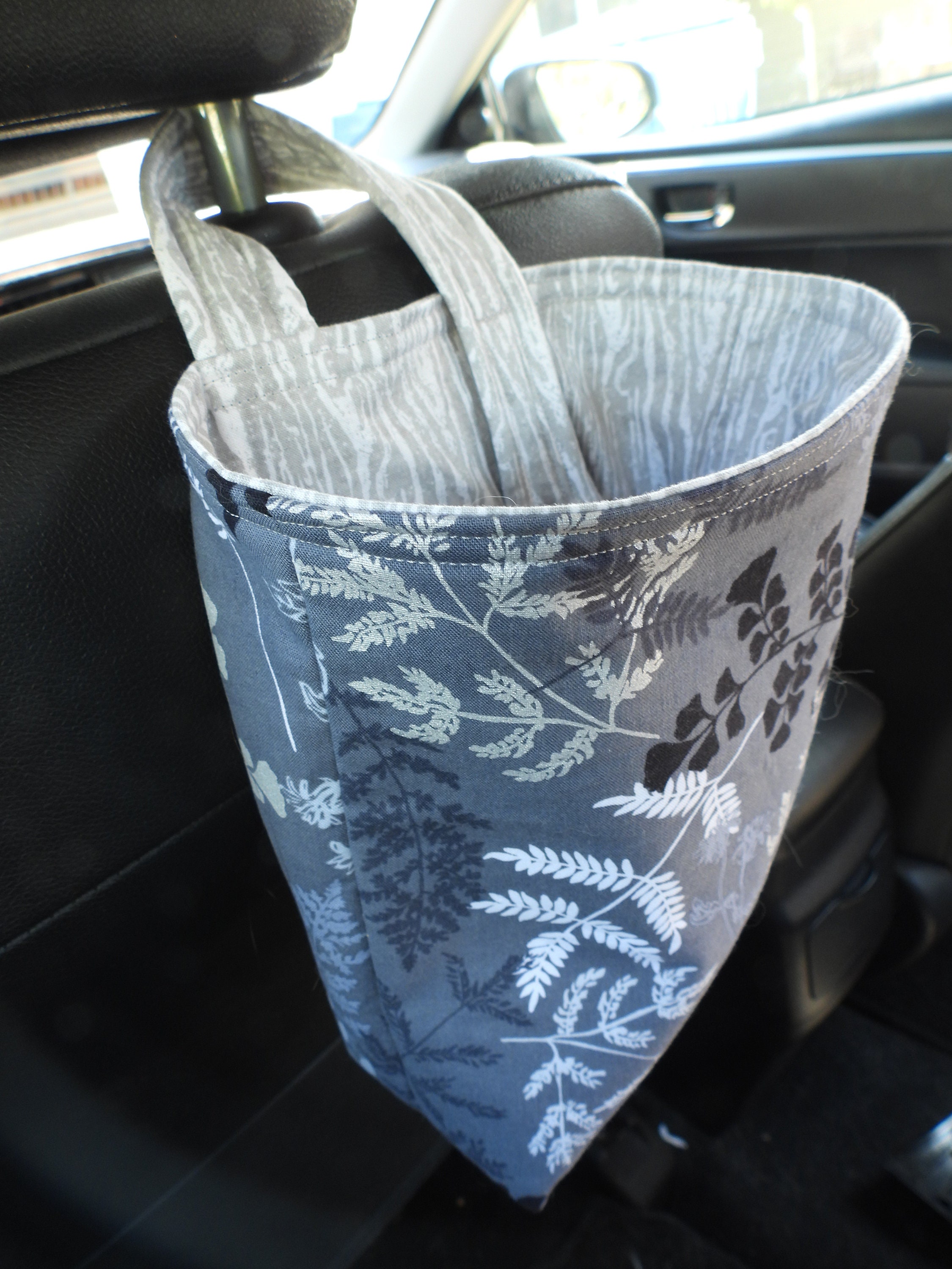 Bolsa de basura de coche papelera accesorio de coche lindo | Etsy