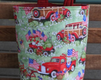 Trash Bin,Car Trash Bag,Cute Car Accessories,Headrest Bag,Trash Container,Walker Bag,Toy Organizer,Bedpost Bag,Little Red Truck,Flags,Cars