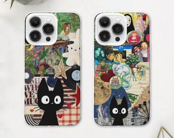 Japanese Anime Collage MagSafe Phone Case, Kawaii Manga Comic Cover iPhone 17 16 Samsung